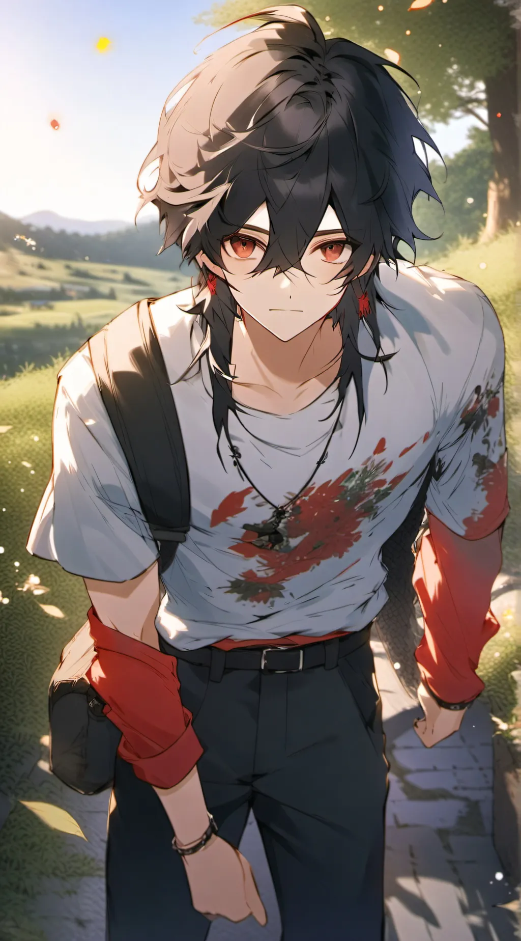 ai character: Aiko  background