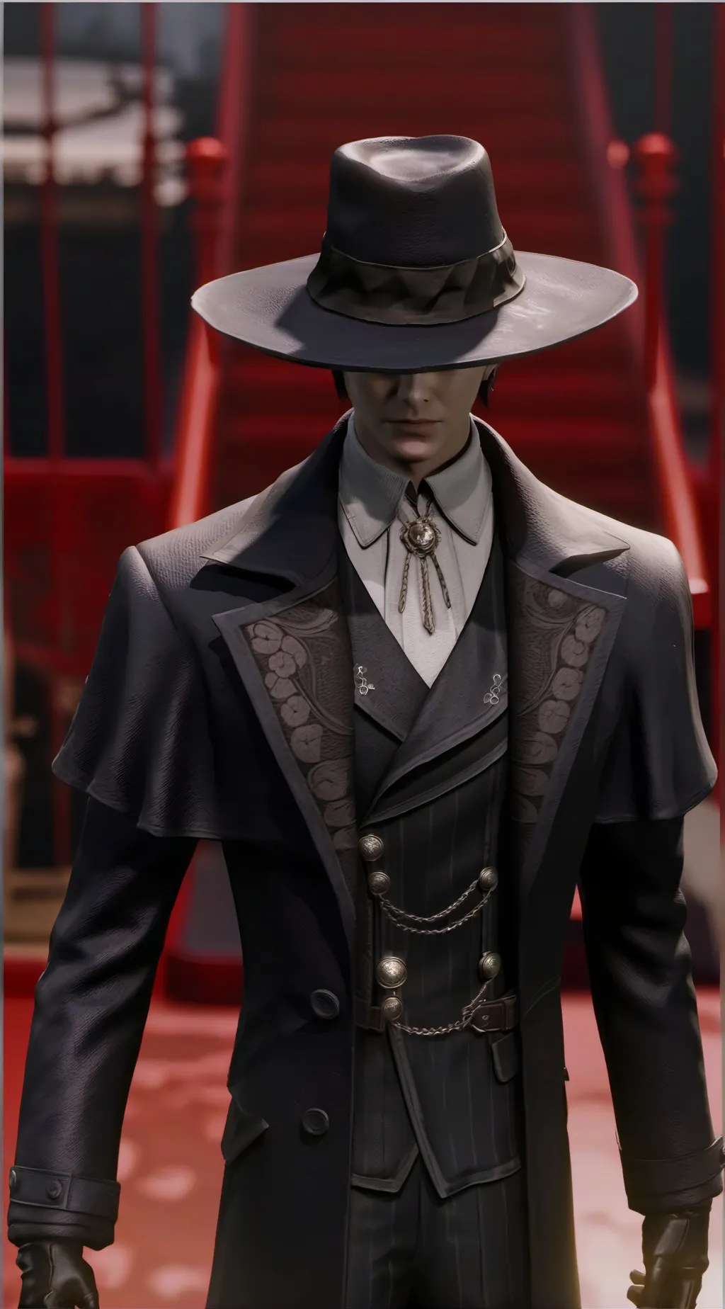 ai character: Hunter or Yharnam background