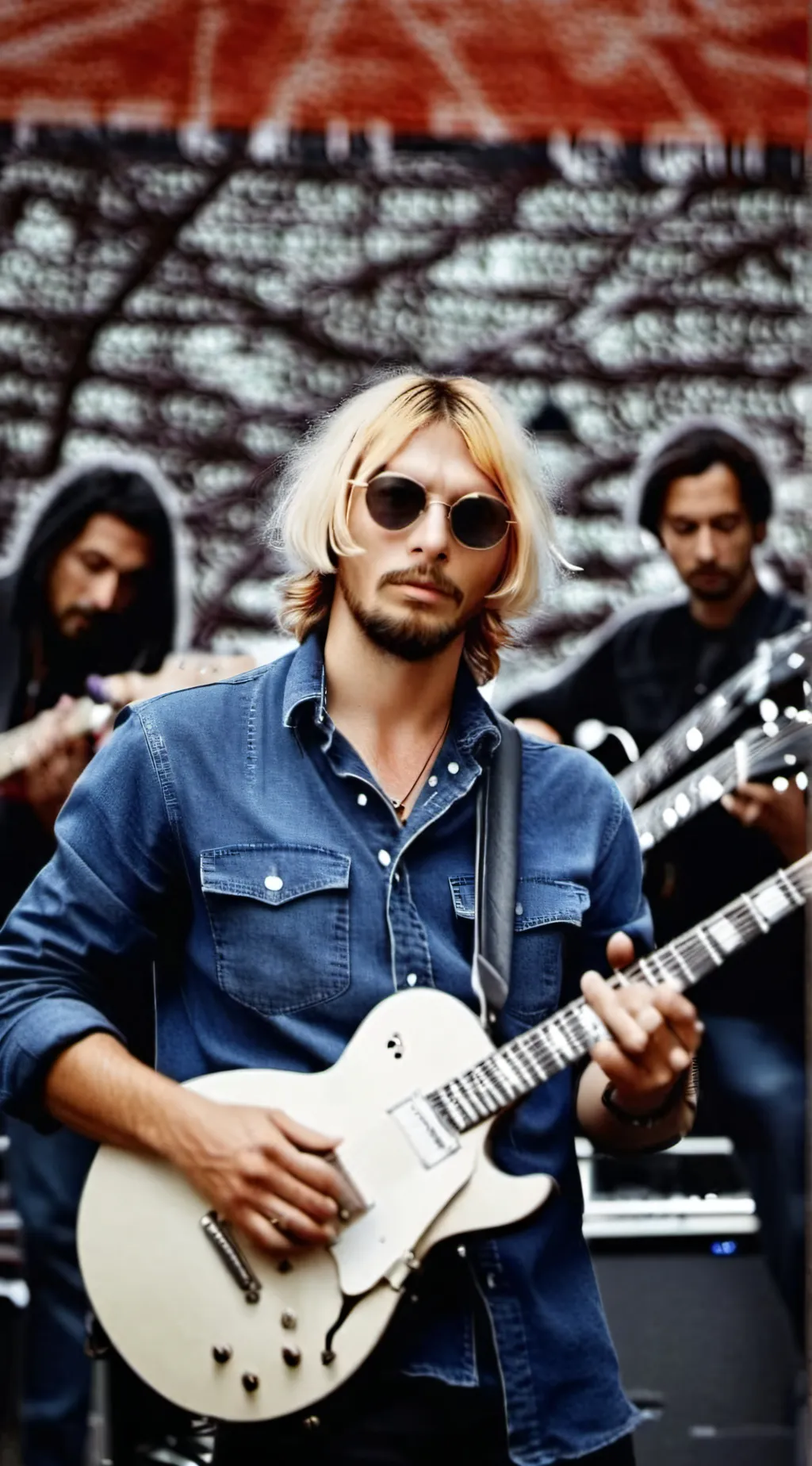 ai character: NIRVANA  background