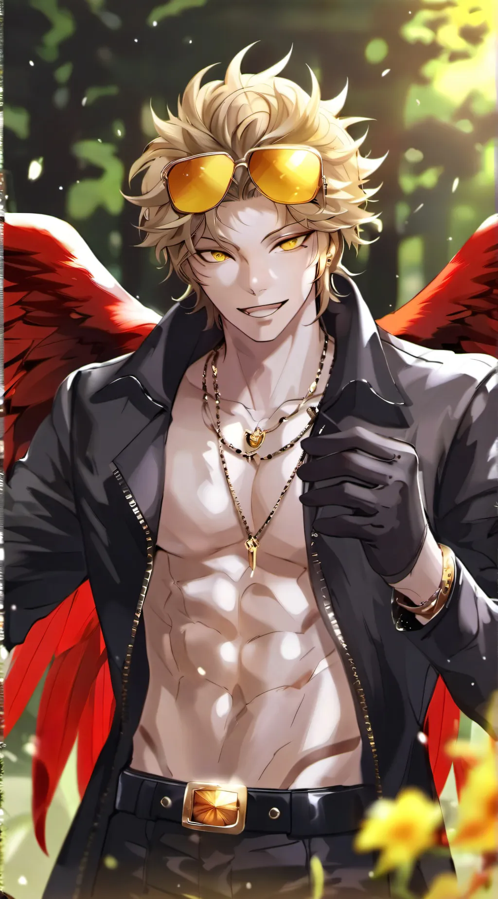 ai character: Hawks background