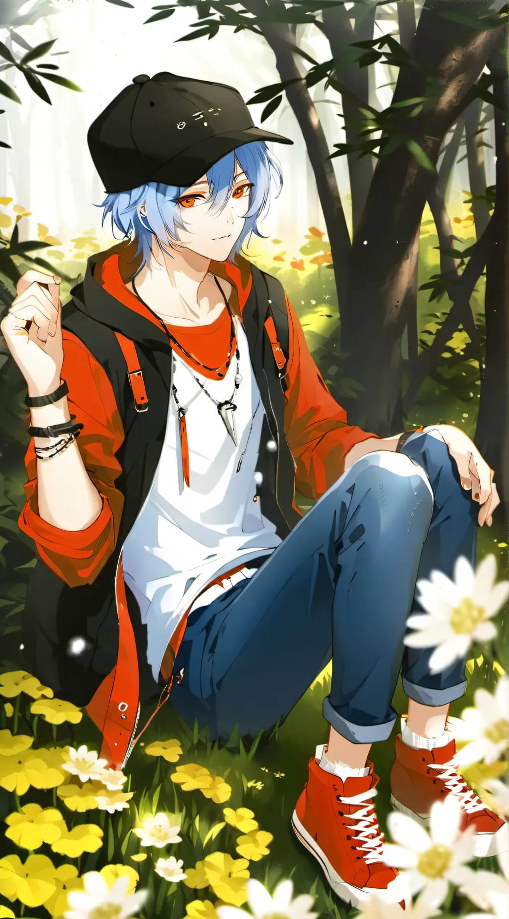 ai character: hunter  background