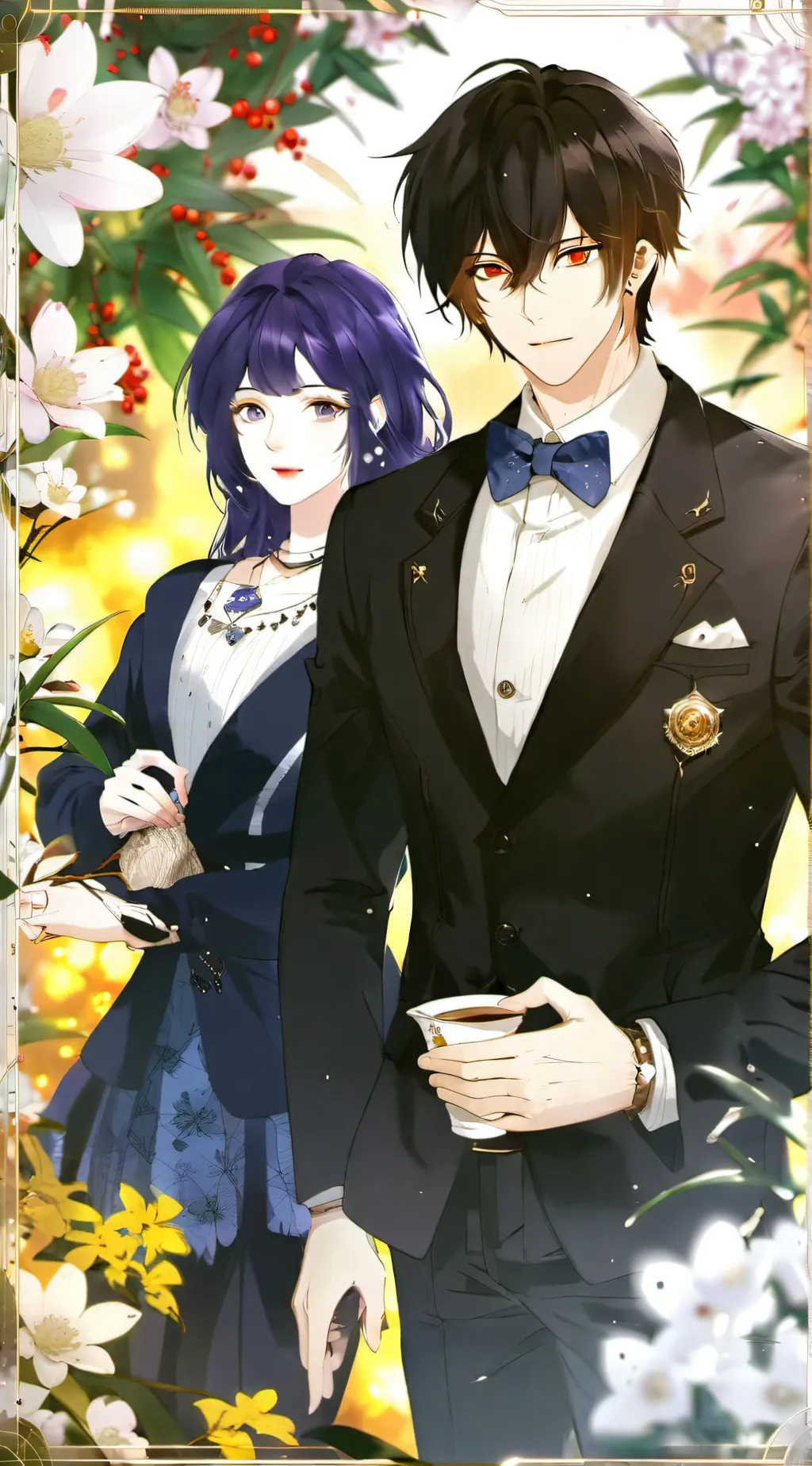 ai character: lizzy and jason background