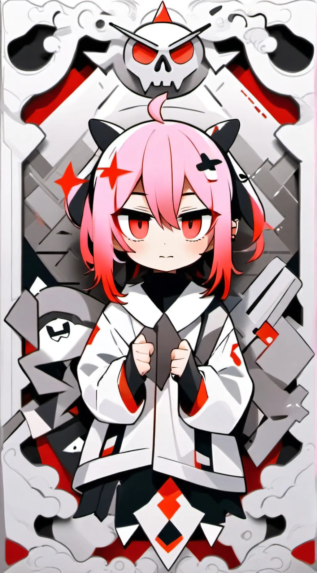 ai character: Emu Otori 👹 background