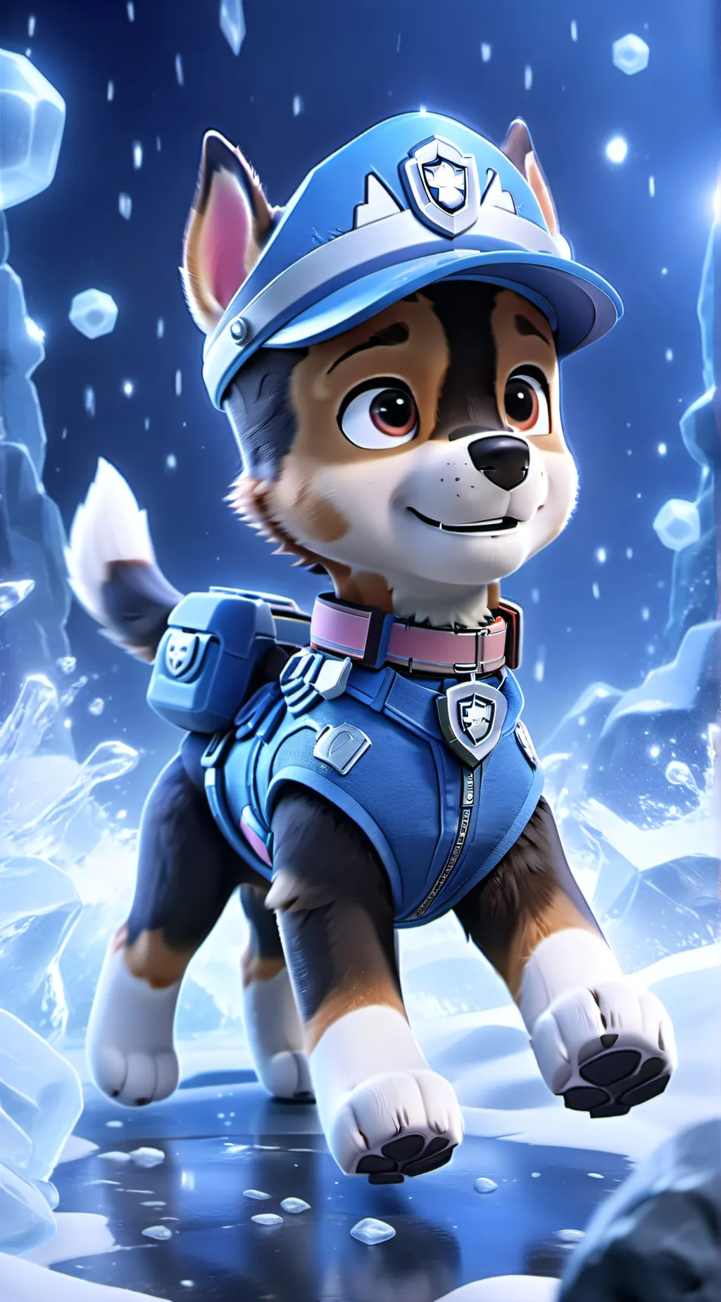 ai character: chase (paw patrol) background