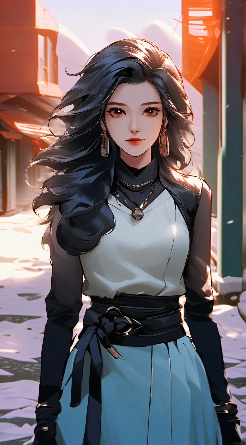 ai character: Bella background