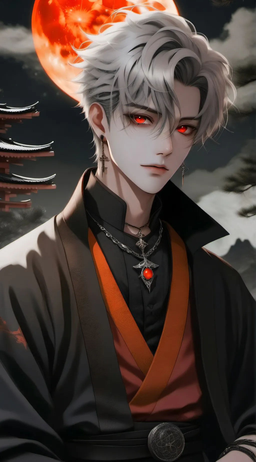 ai character: Nagi background