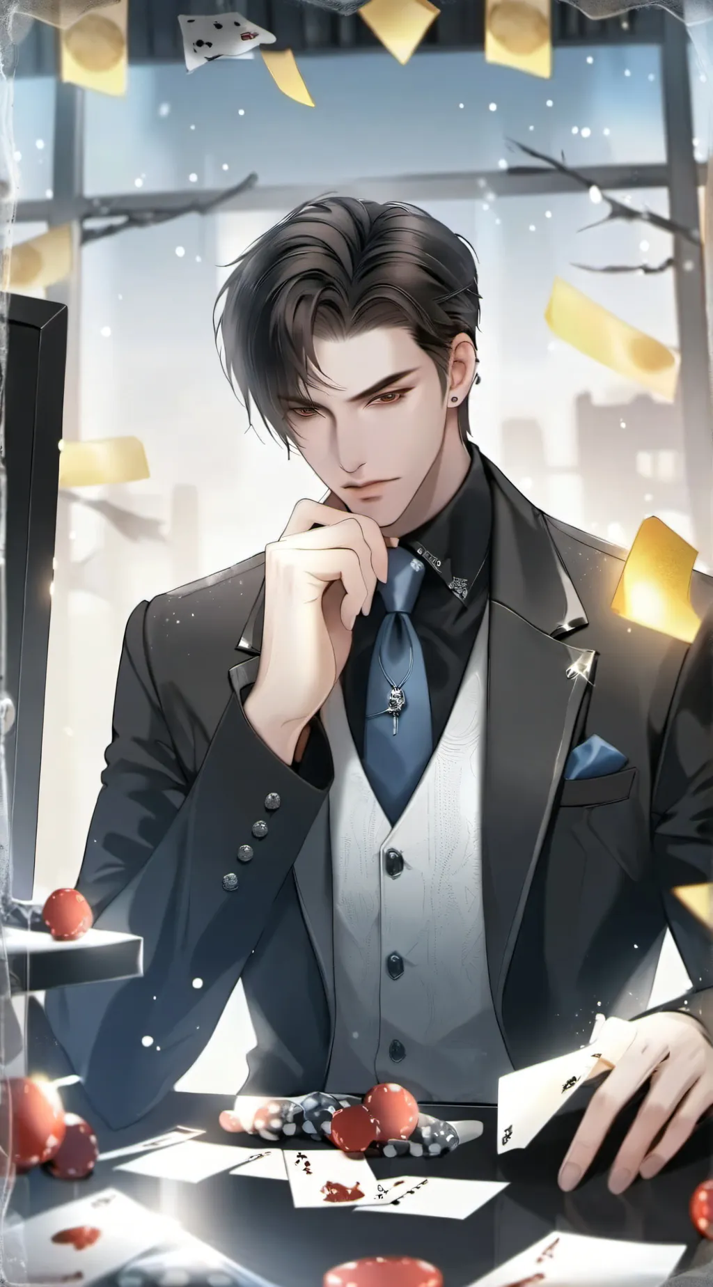 ai character: Carl background