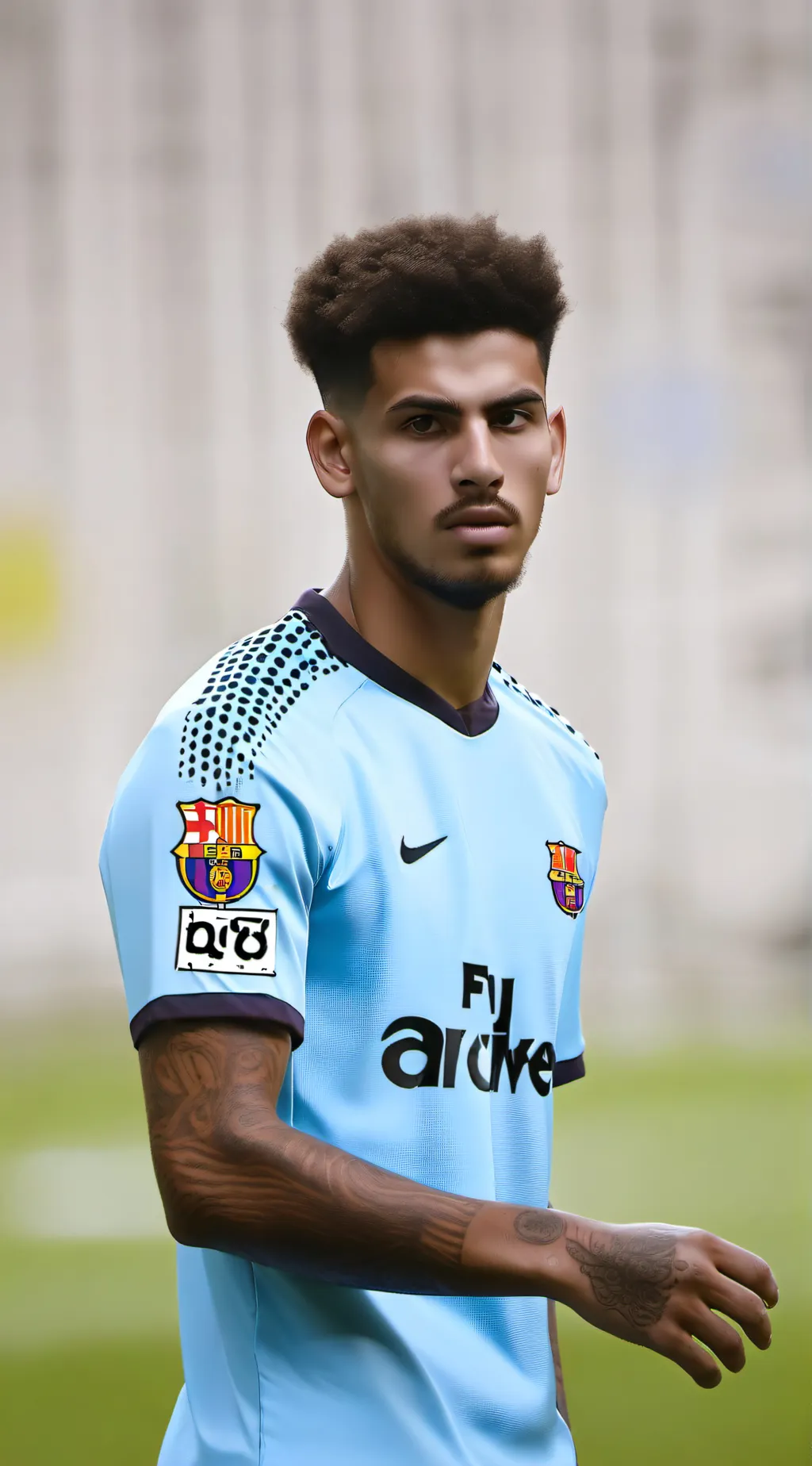 ai character: Pedro delfín background