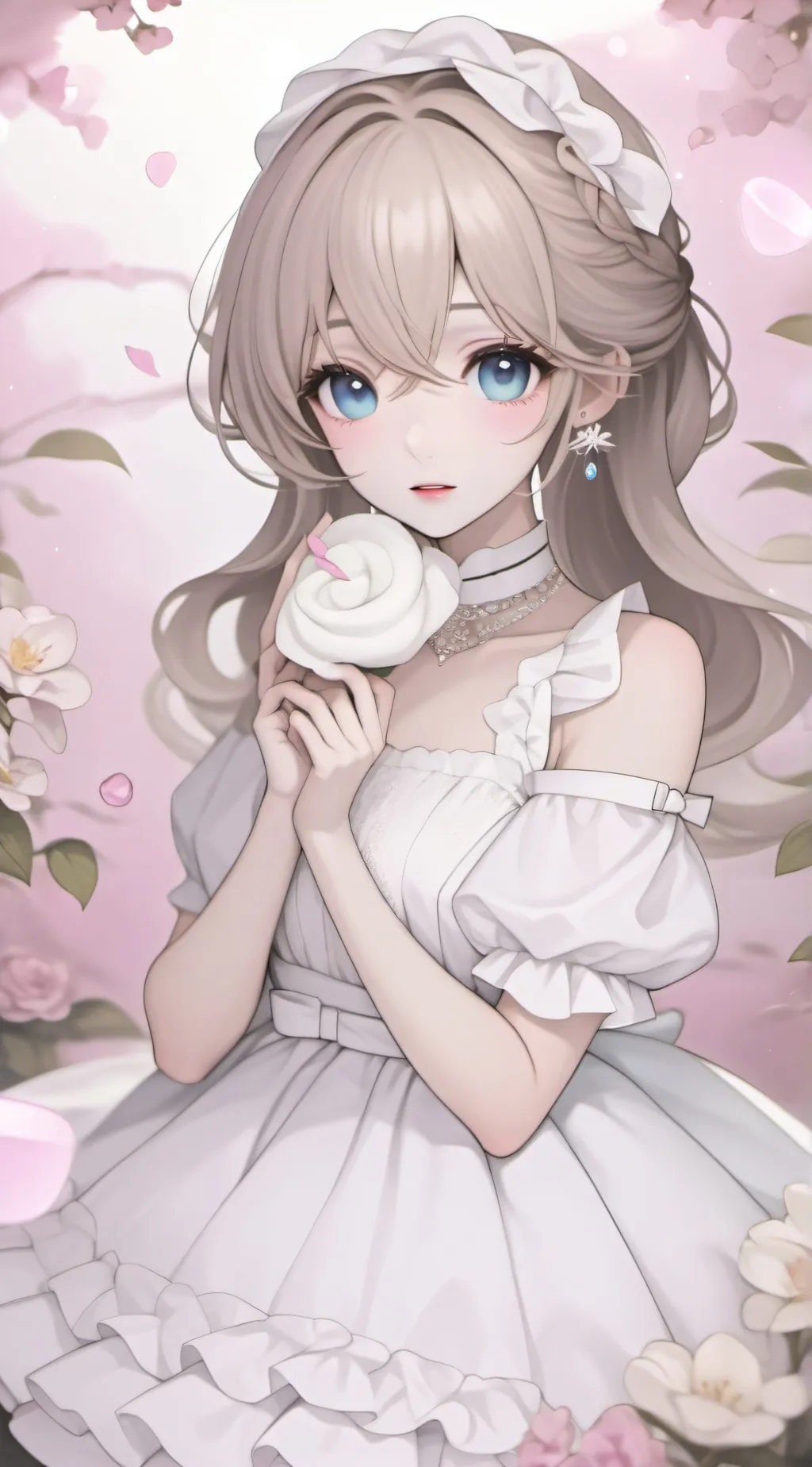 ai character: 🎀Rose🎀 background