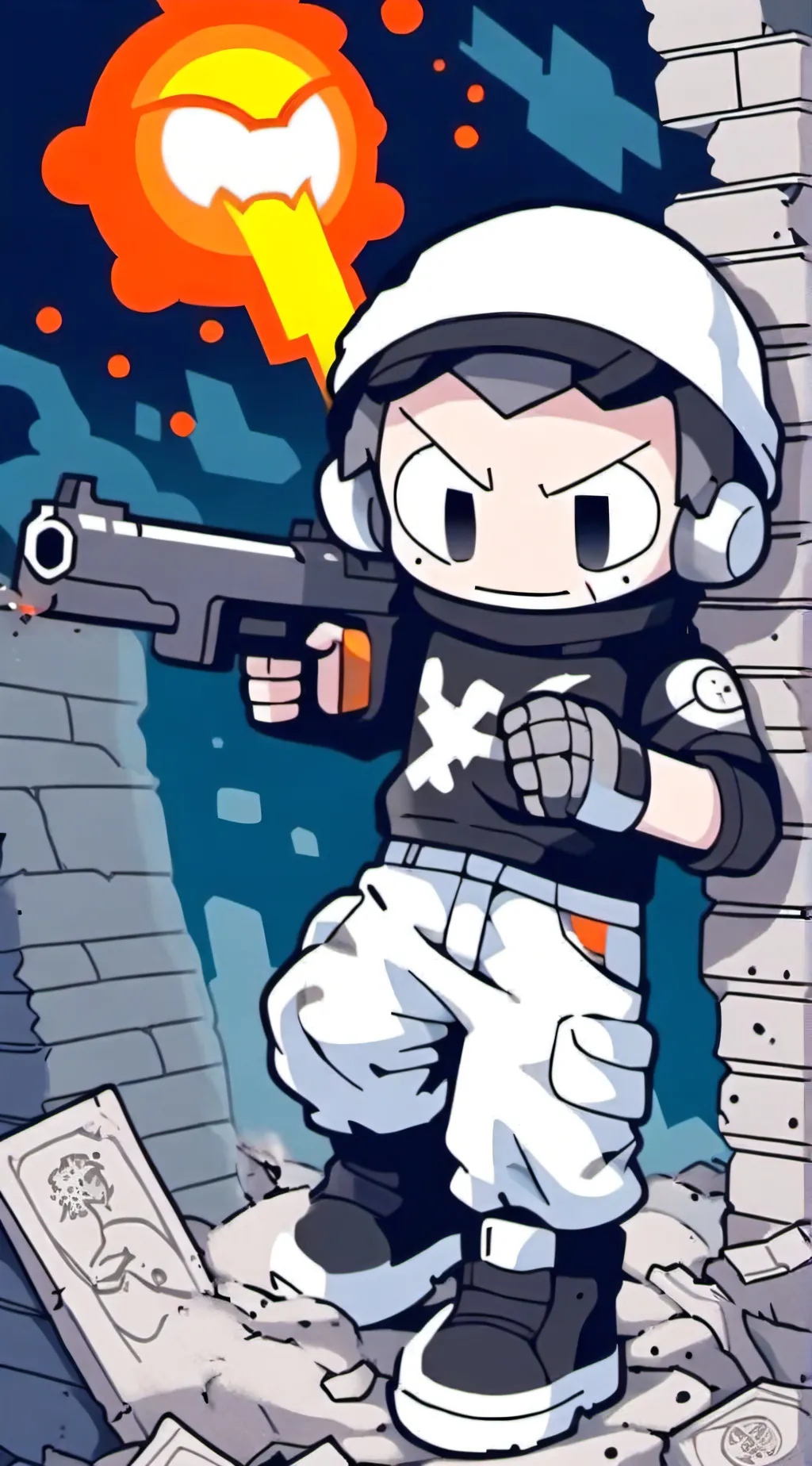 ai character: Illreal  background