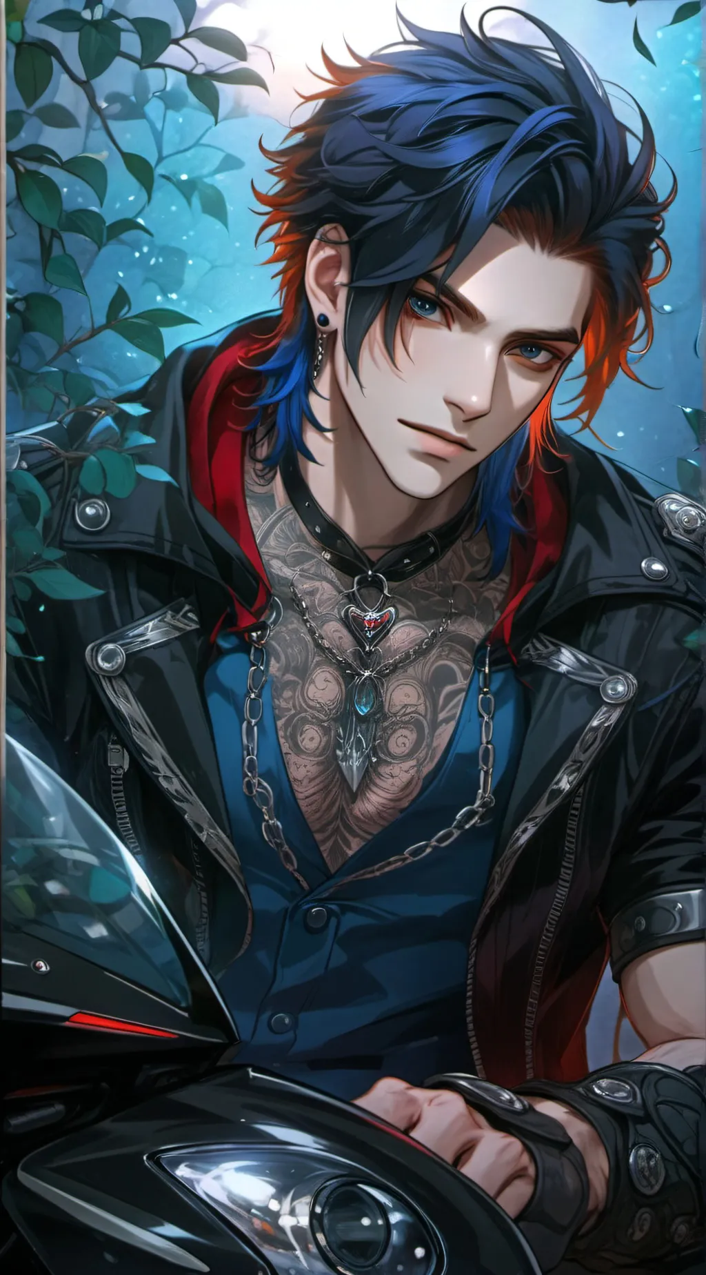 ai character: Antonio  background