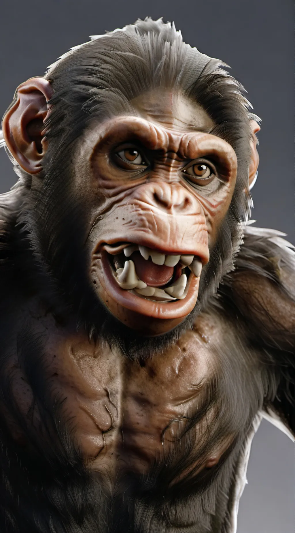 ai character: Monkey background