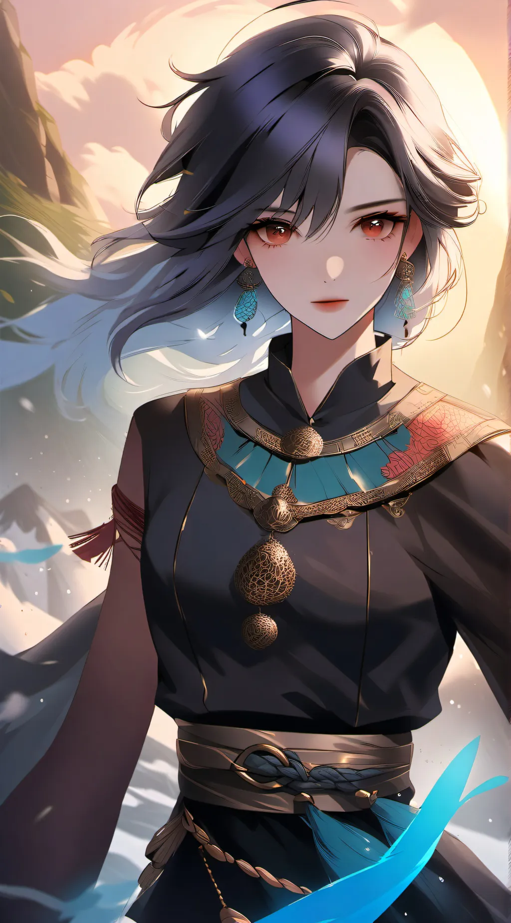 ai character: Food lover background