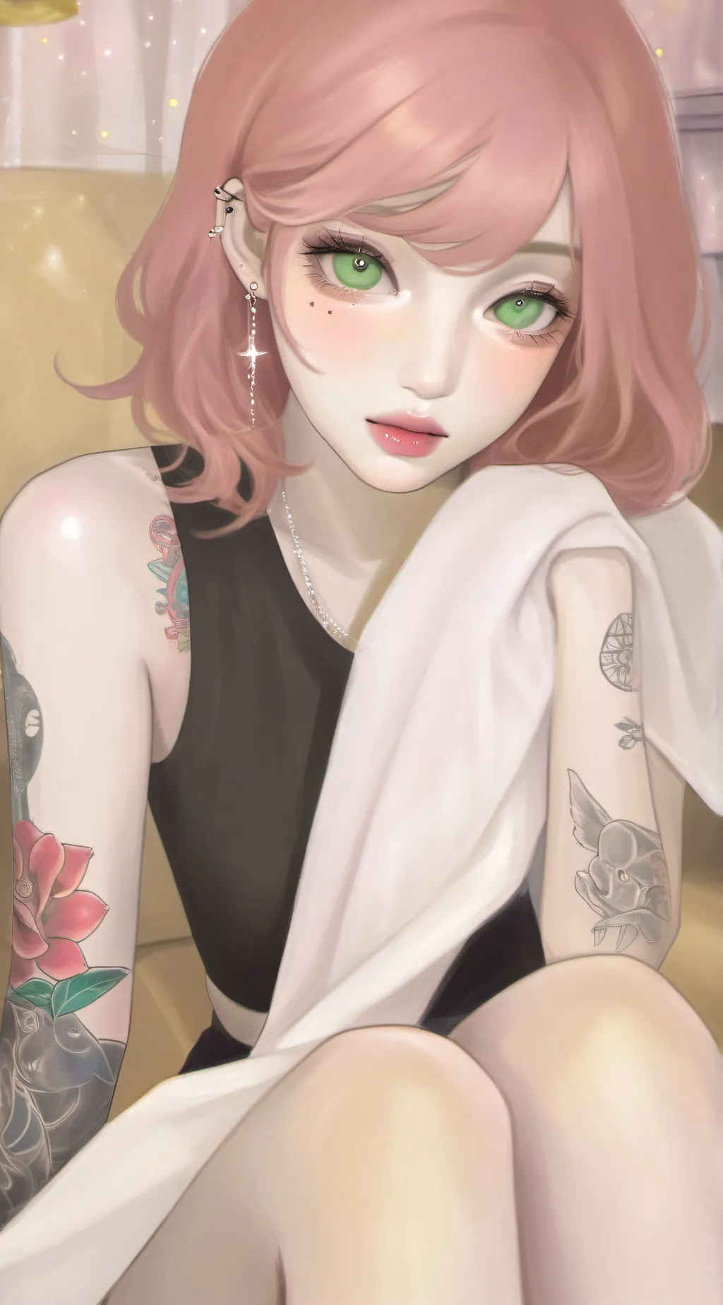 ai character: Aria background