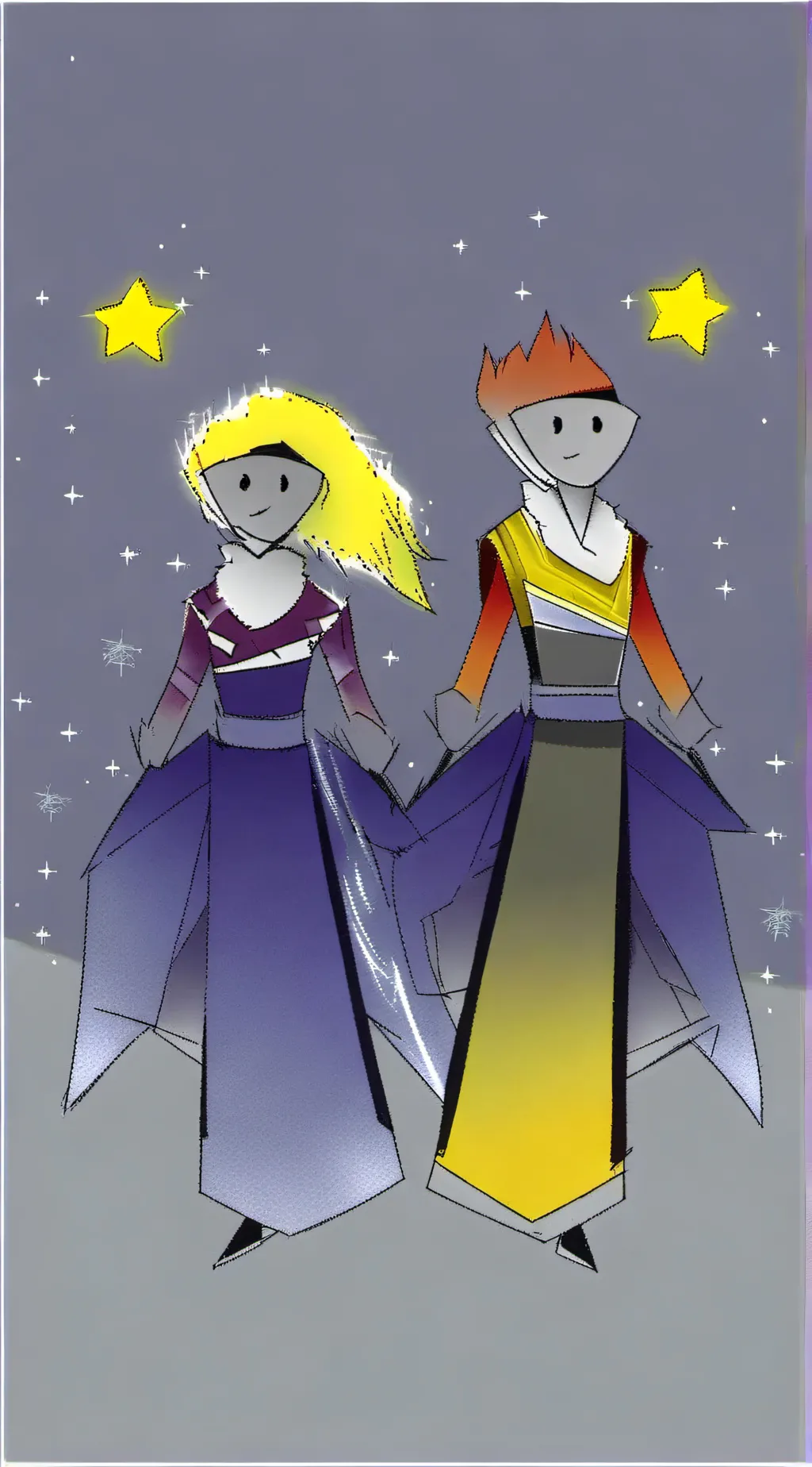 ai character: Pollux and Castor background