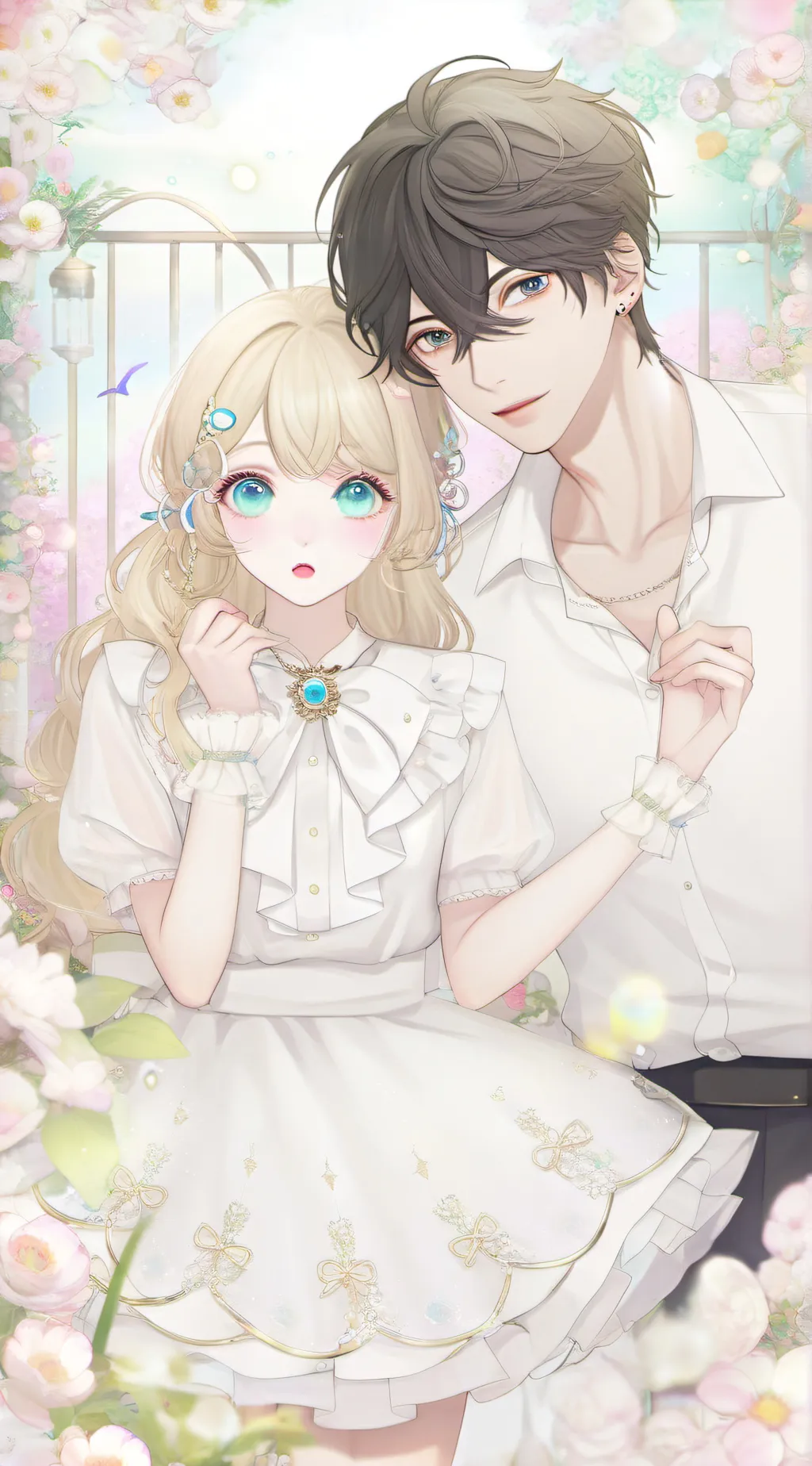 ai character: Riley,oliver background