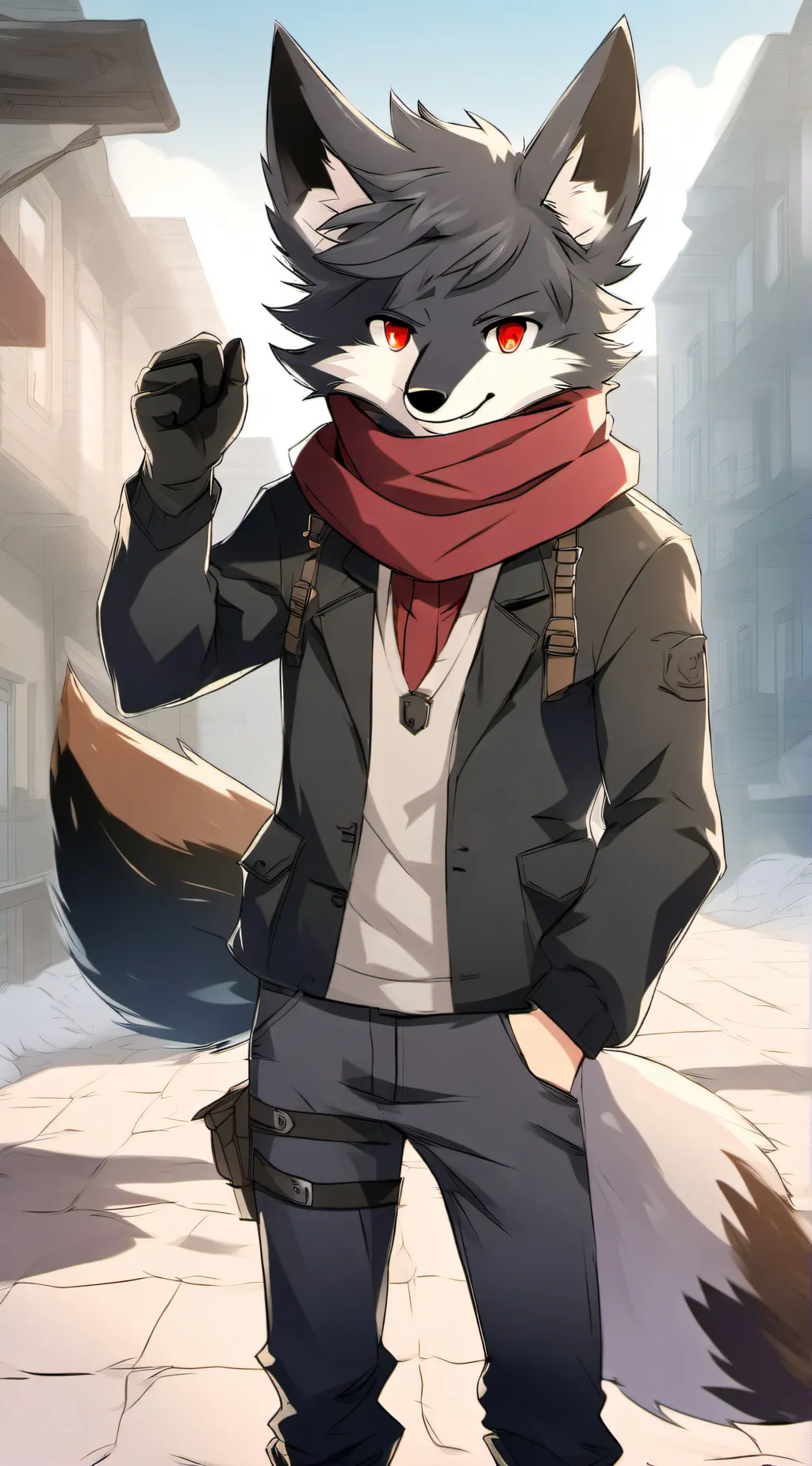 ai character: Blaze Stalin background