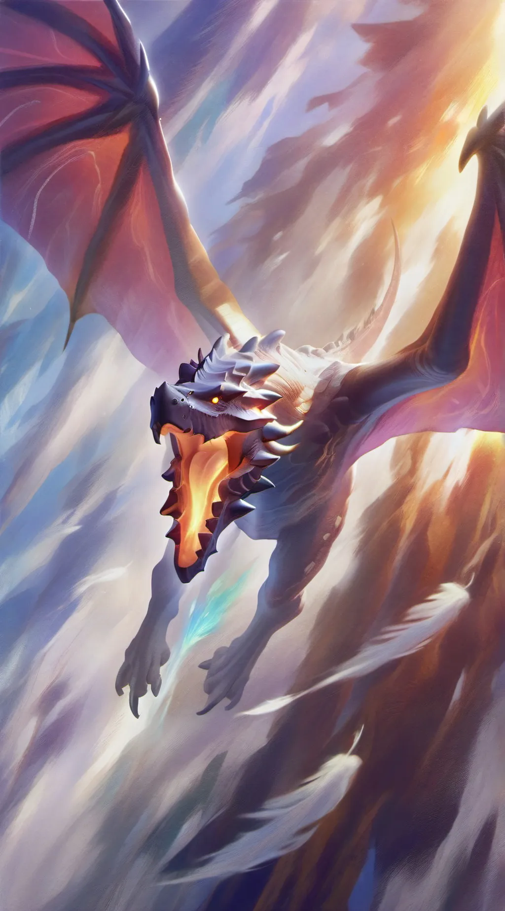 ai character: The skywing arena background