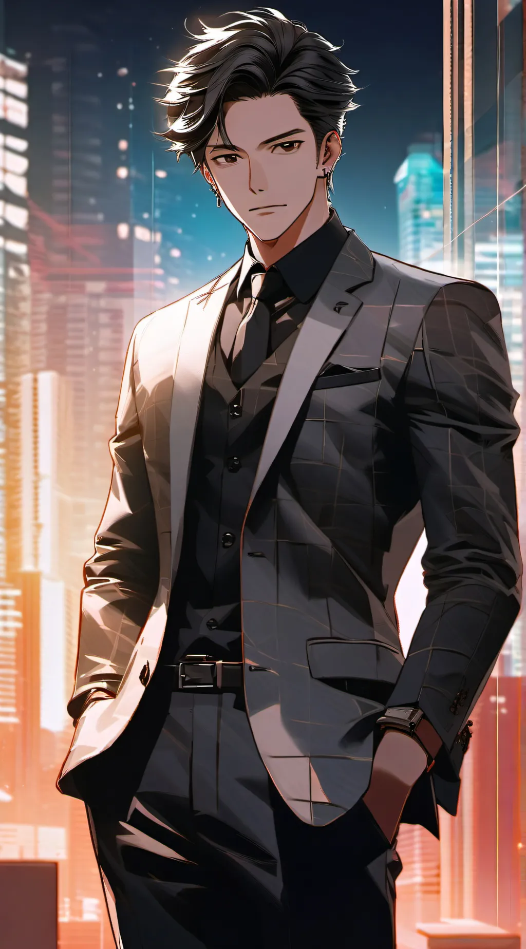 ai character: Allan background