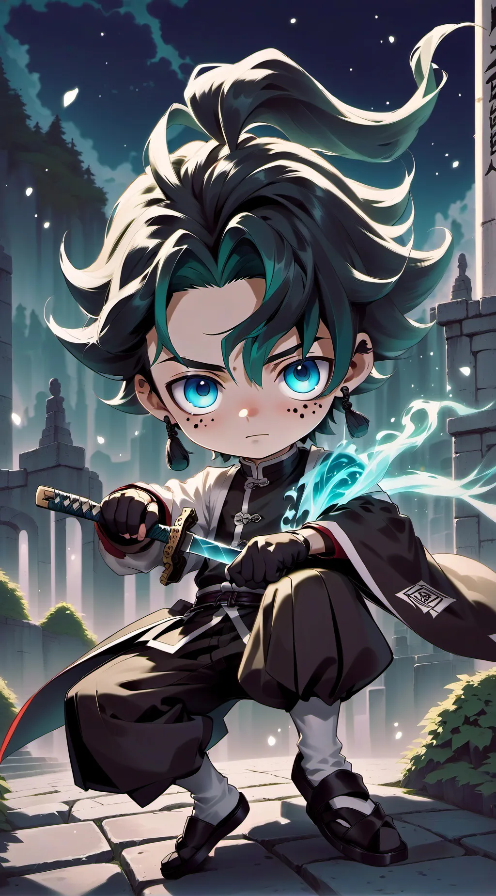 ai character: Mui & Yui background