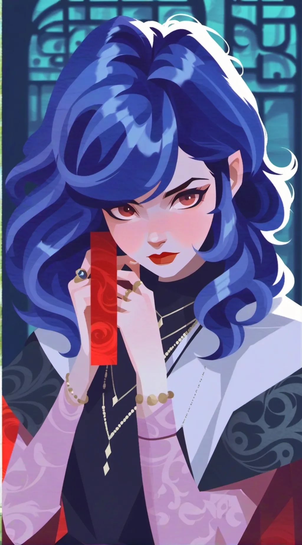 ai character: mha x descendants4 background