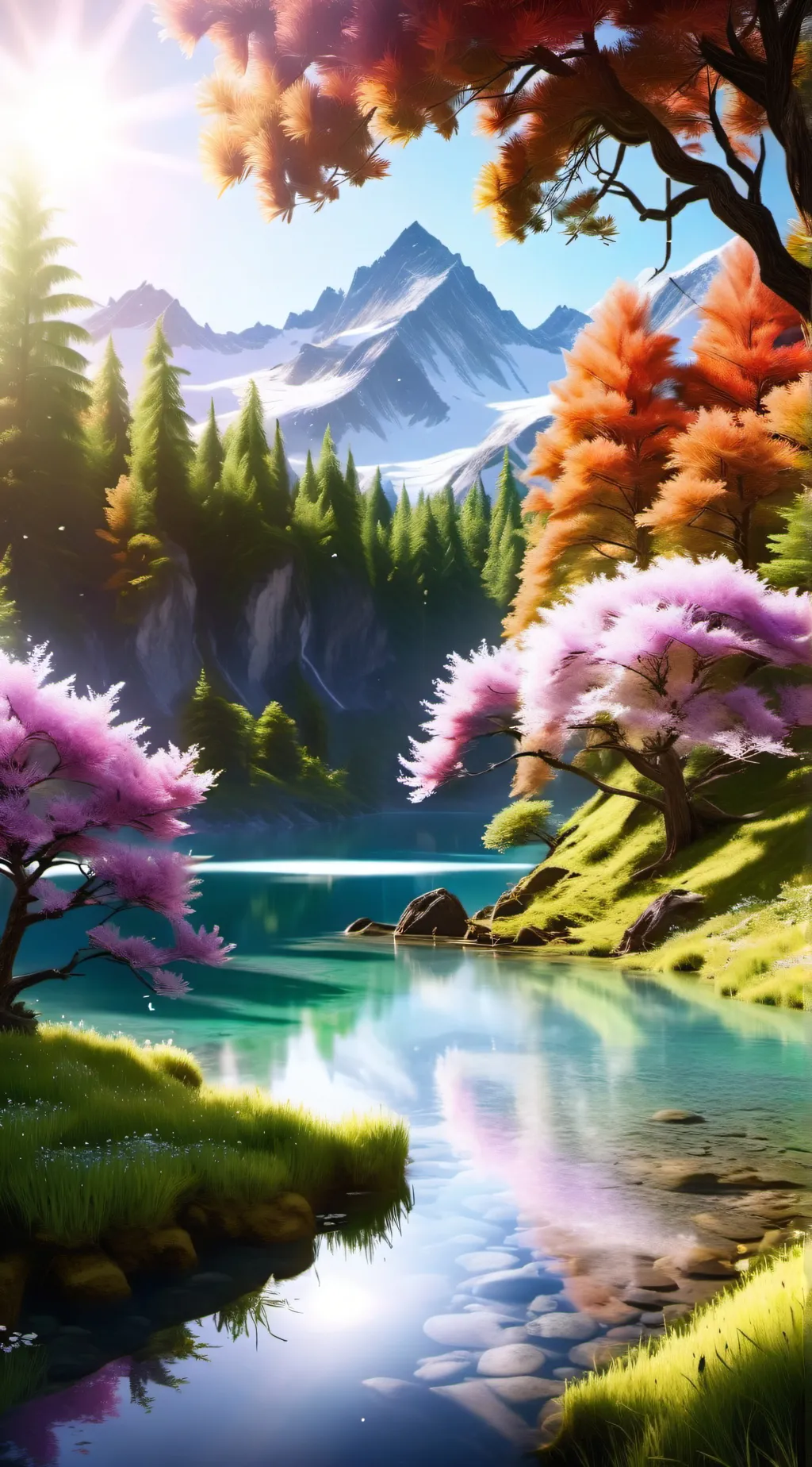 ai character: Fantasy World background