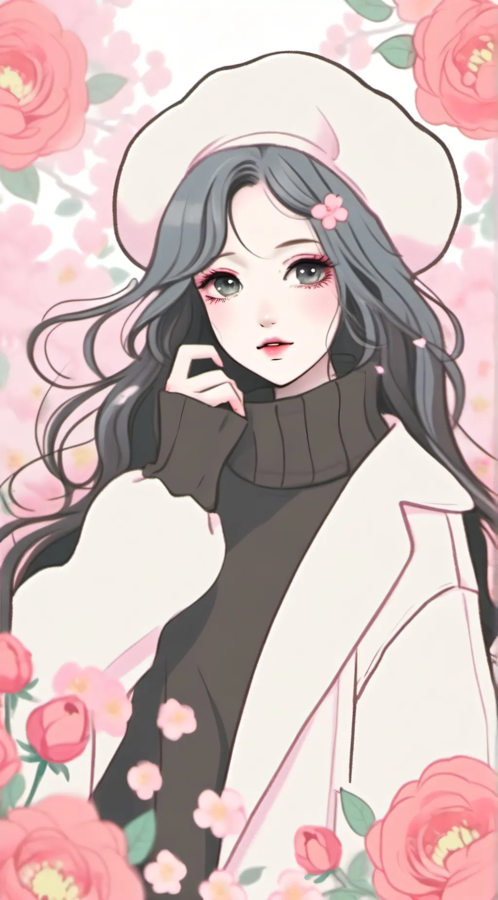 ai character: Lea background