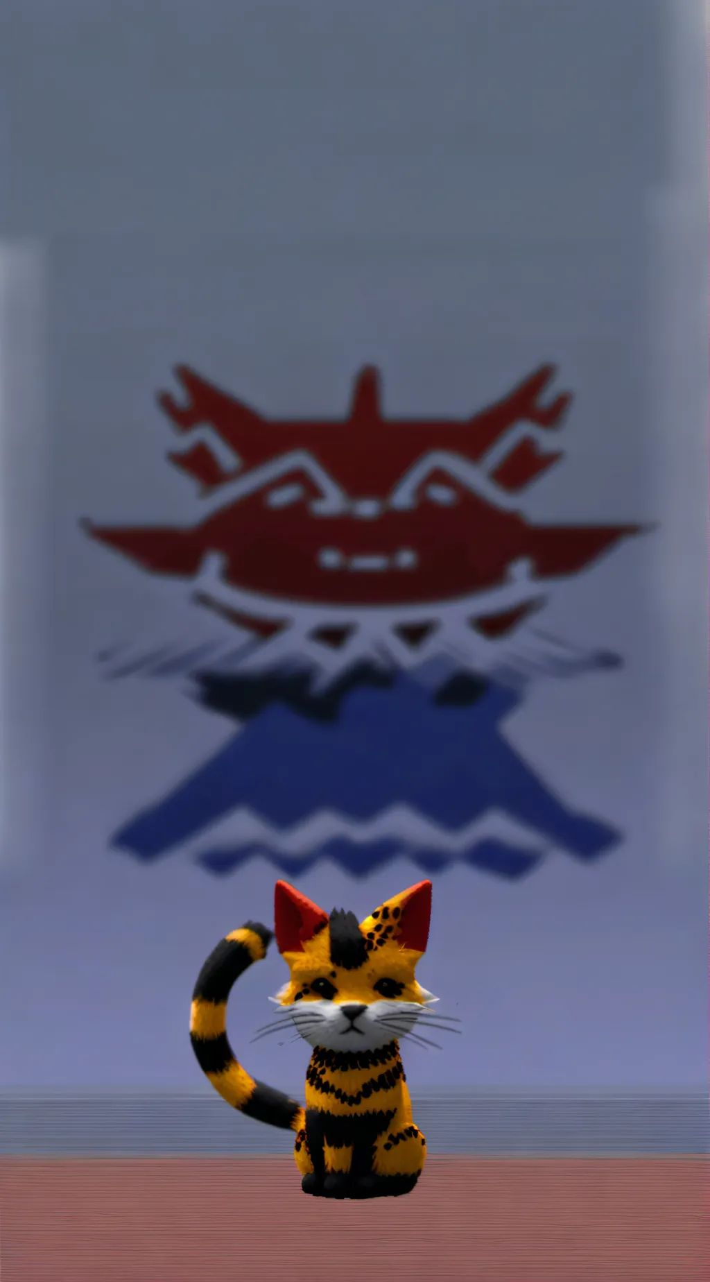 ai character: neko potion background