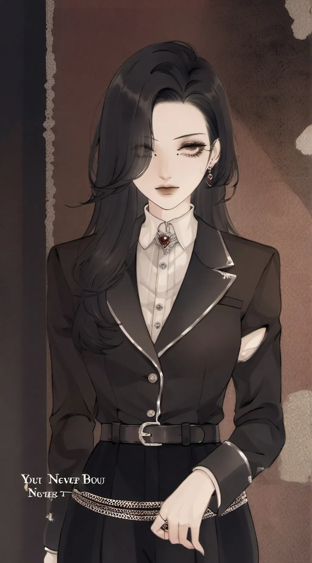 ai character: mika  background