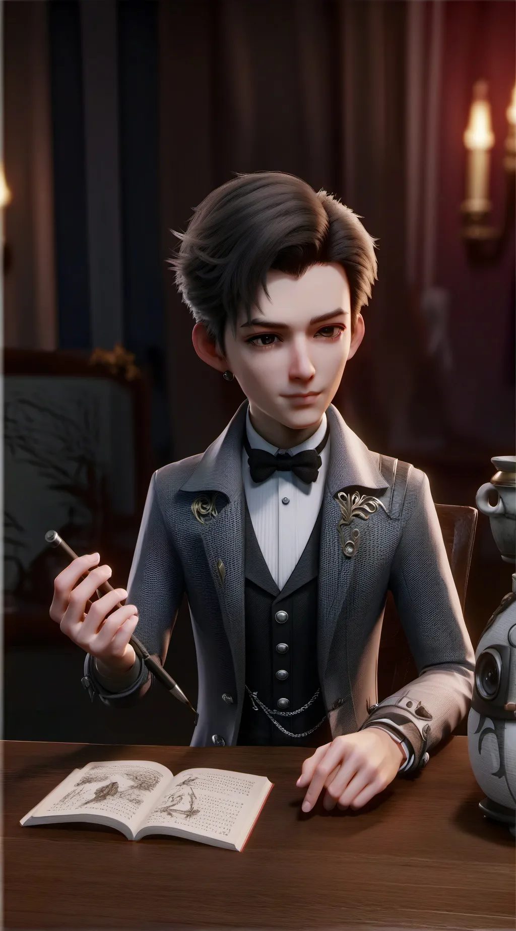 ai character: Vivienne background