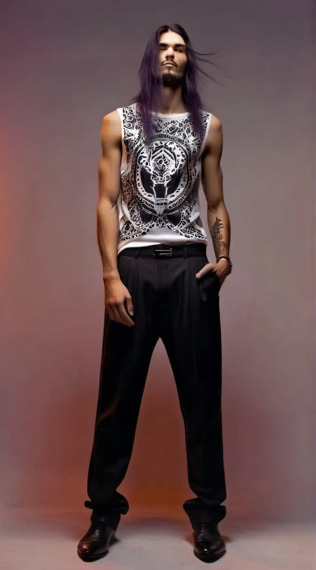 ai character: Leo background