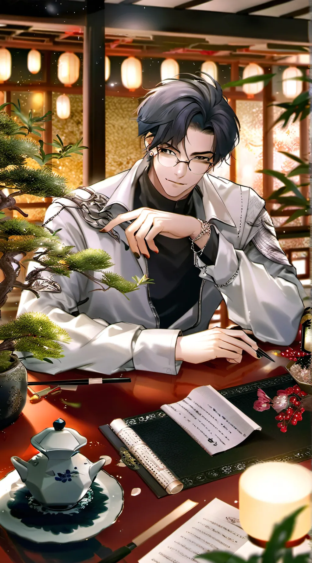 ai character: Alex background