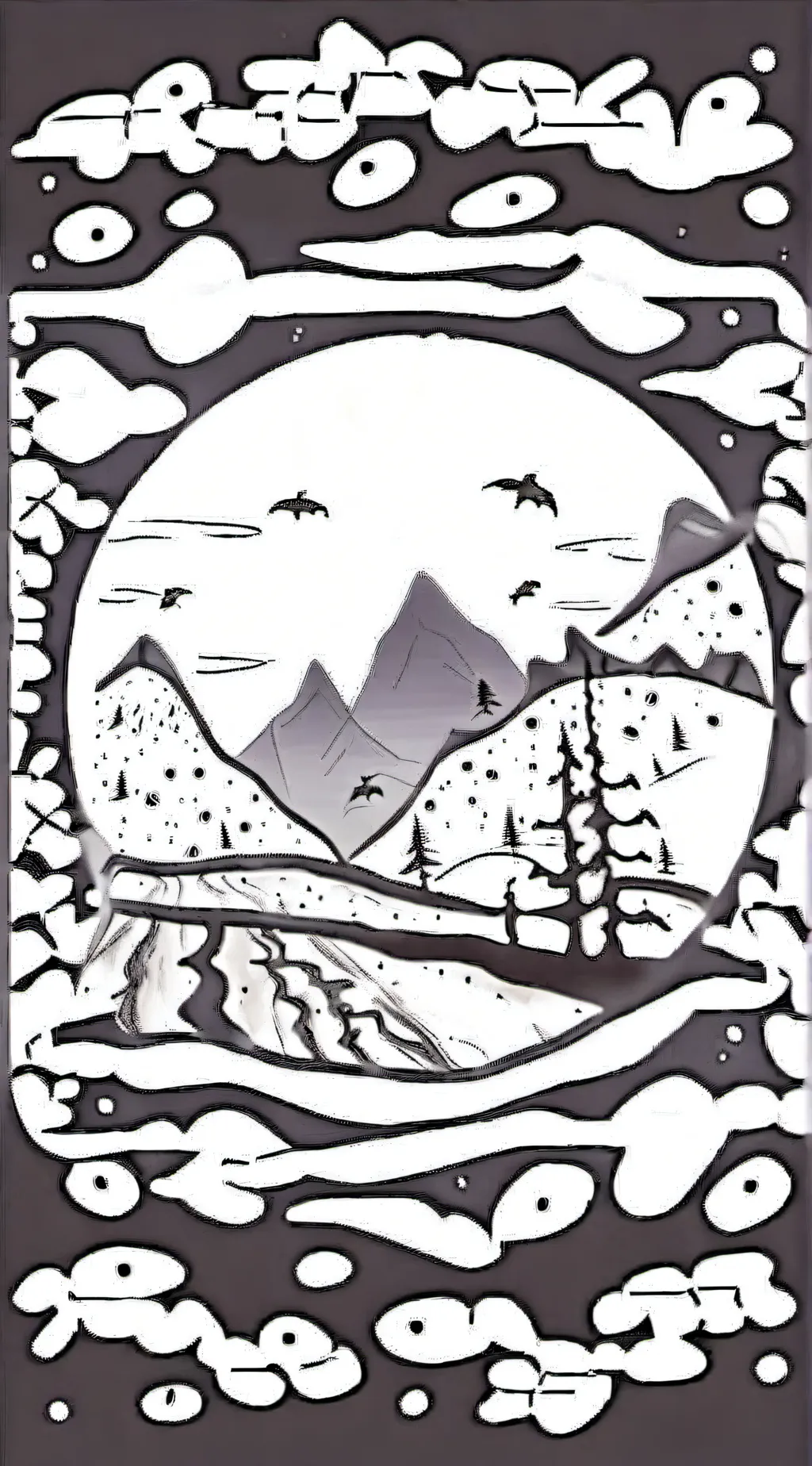 ai character: zip voodoo doll background