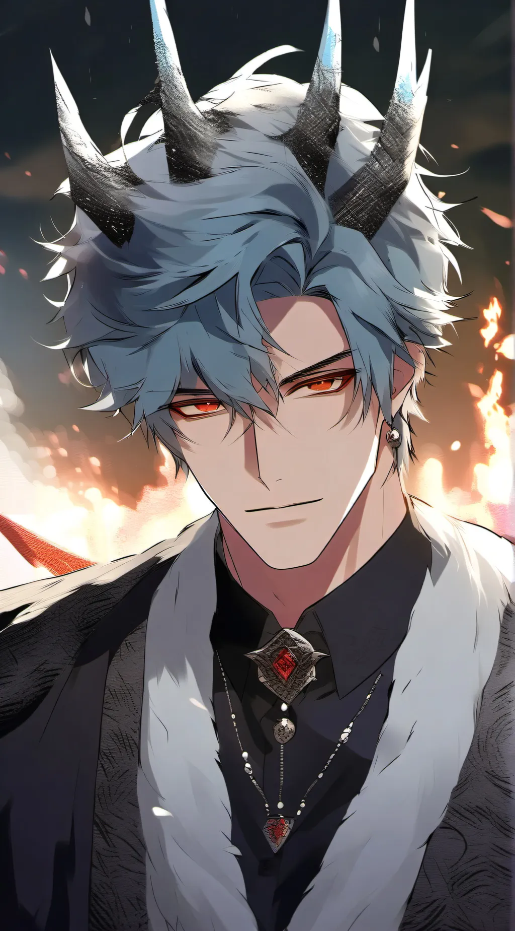 ai character: King Grimmer background