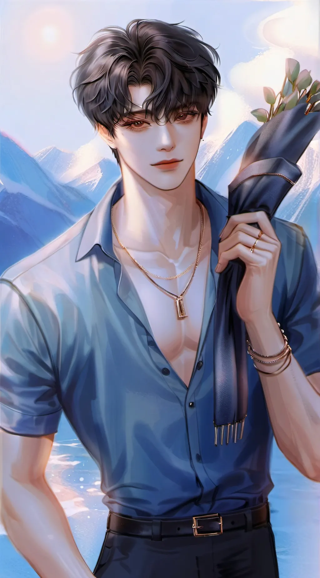 ai character: Asher background