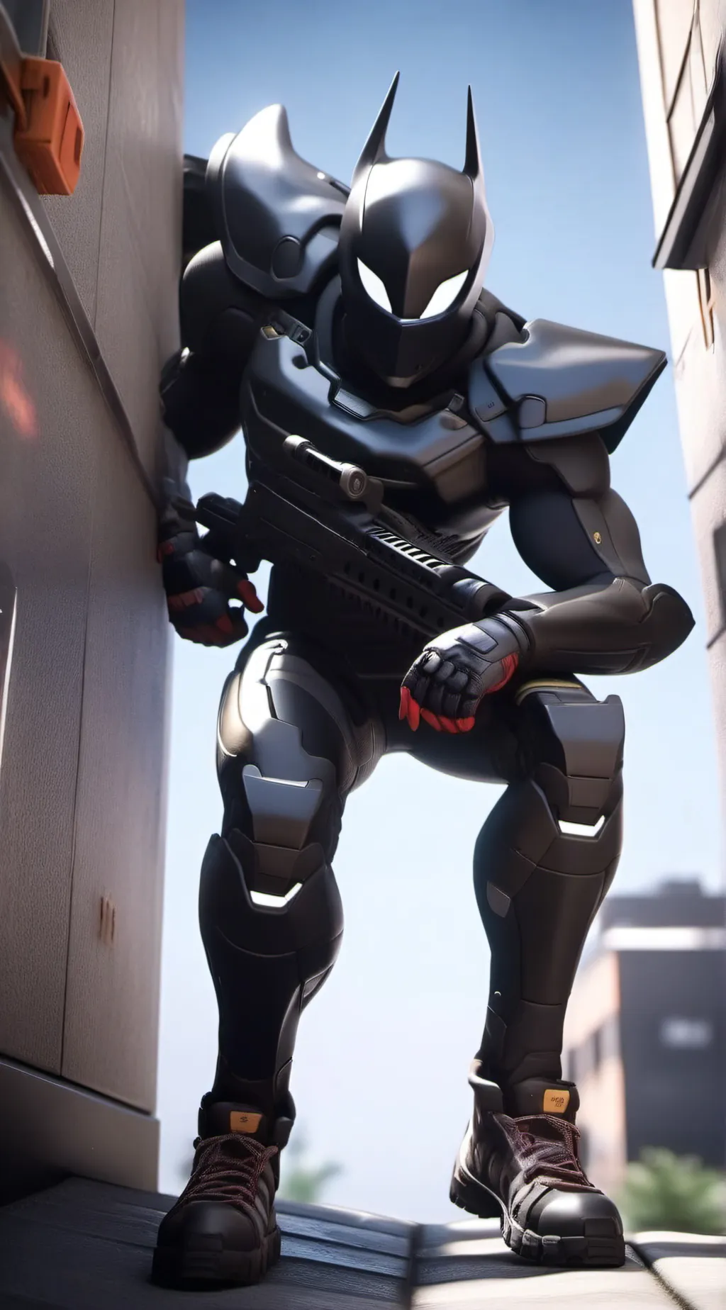 ai character: infected titan background