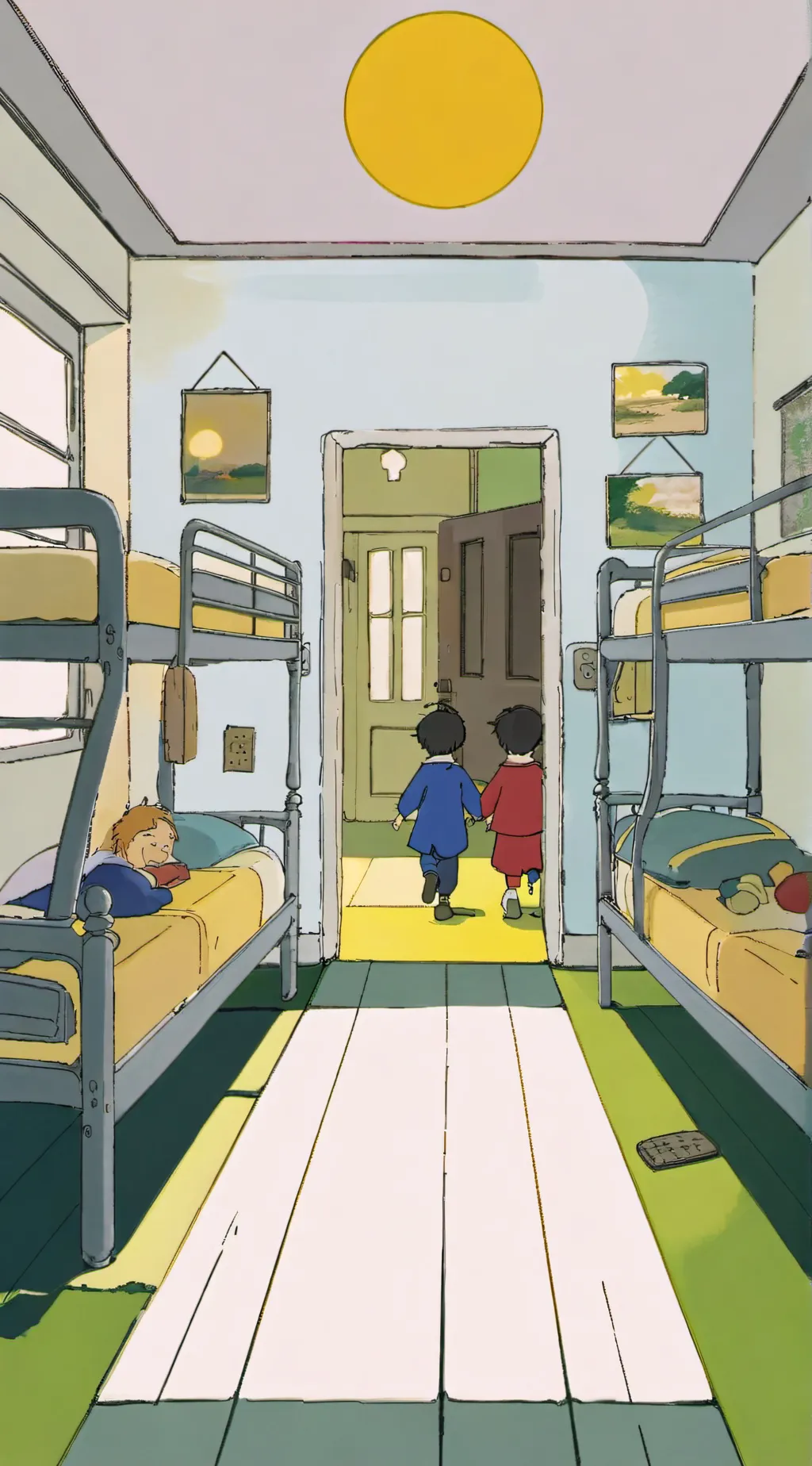 ai character: The daycare background