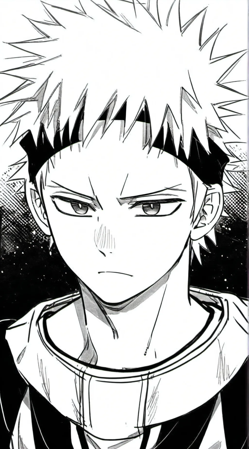 ai character: bakugo background