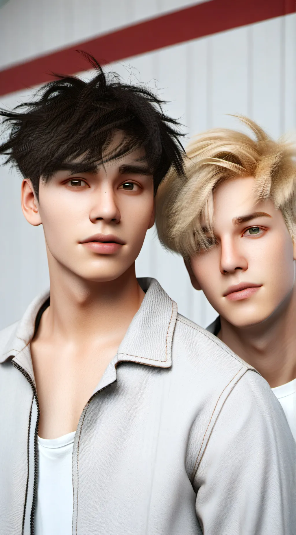 ai character: •sam and Colby• background