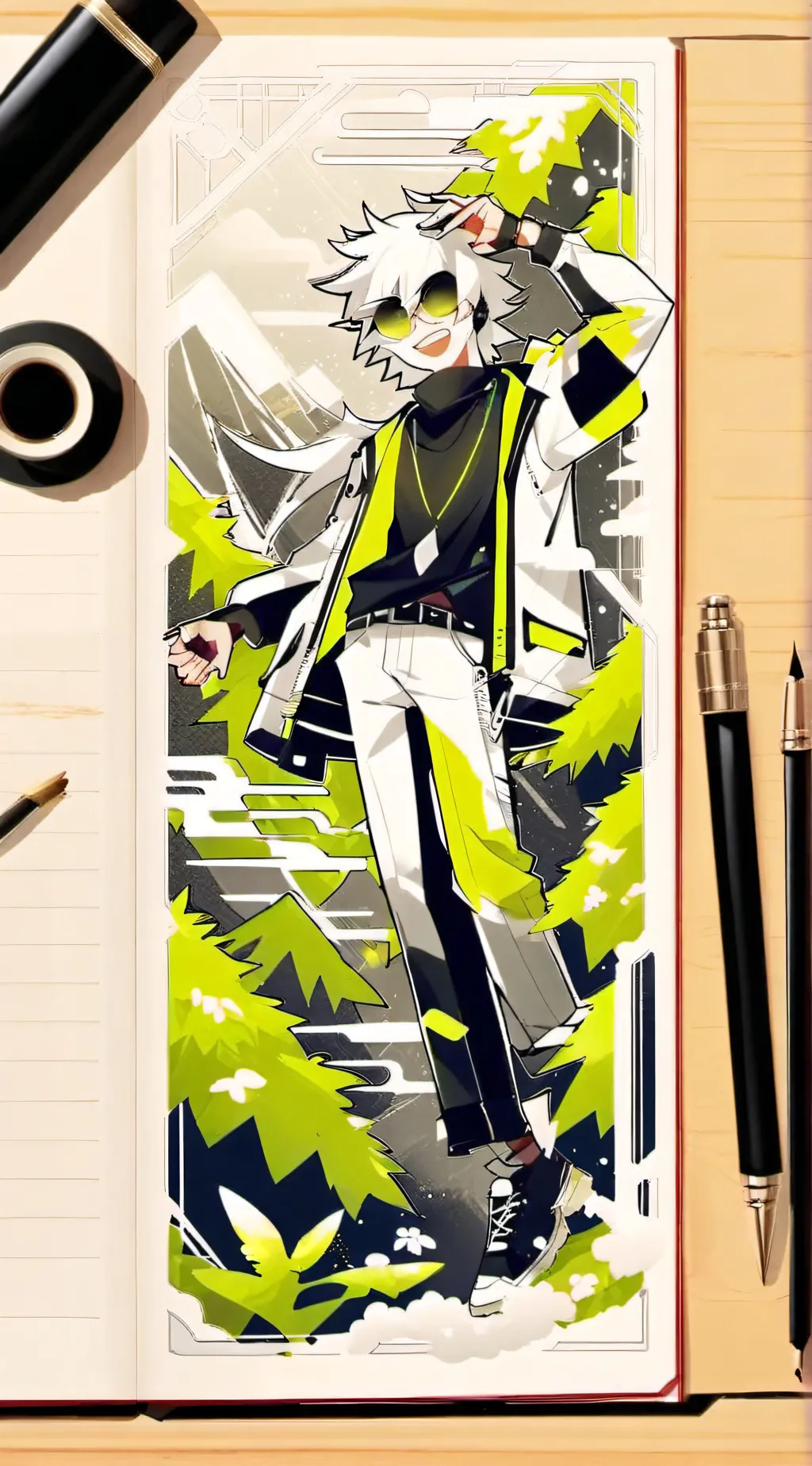 ai character: yandere Edward  background