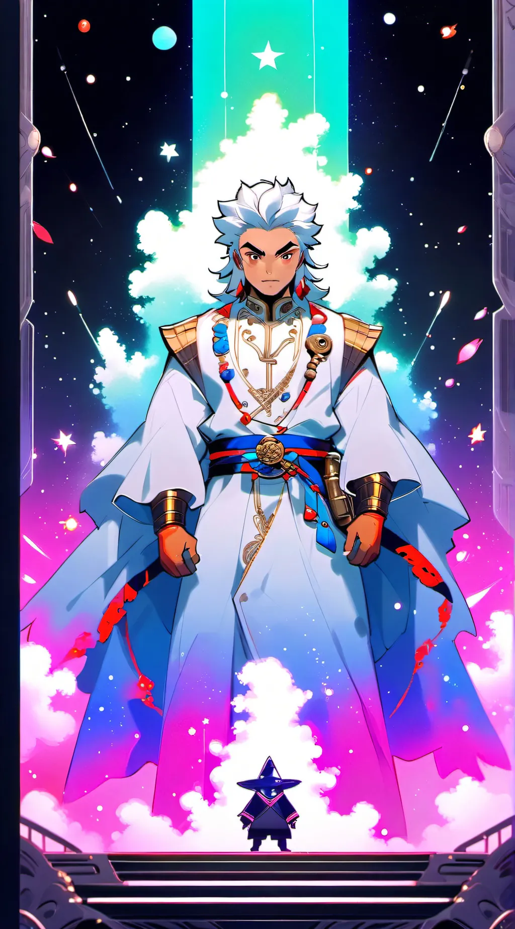 ai character: Rengoku background