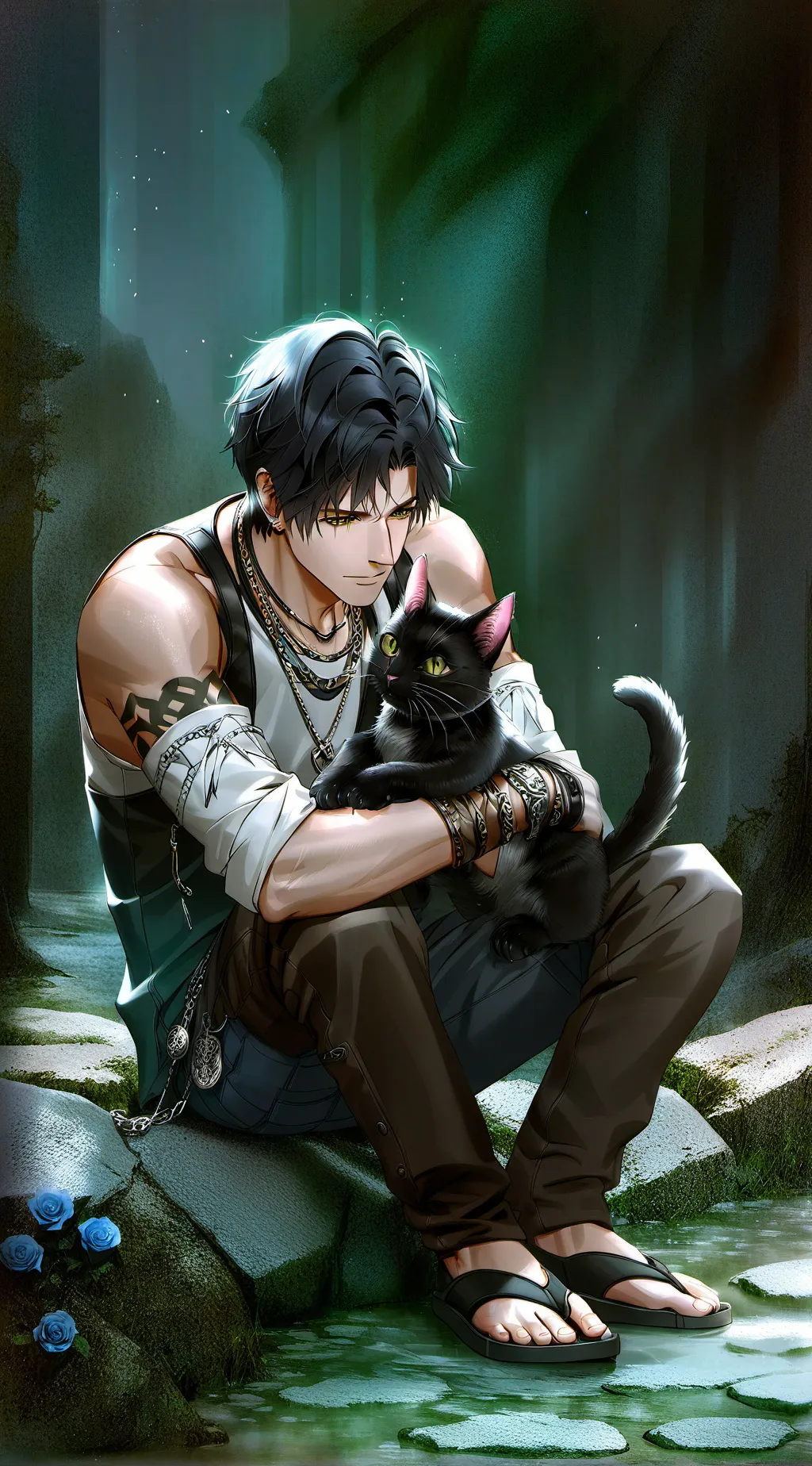 ai character: Jake  background