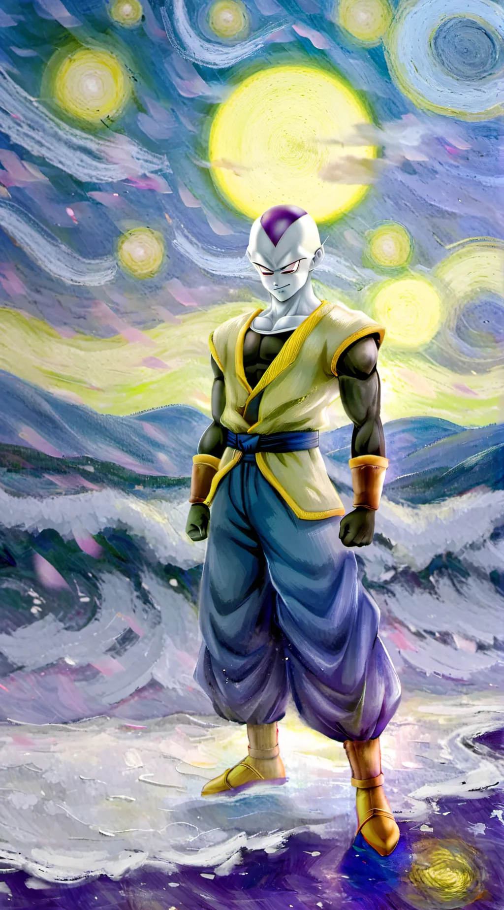ai character: Frieza background
