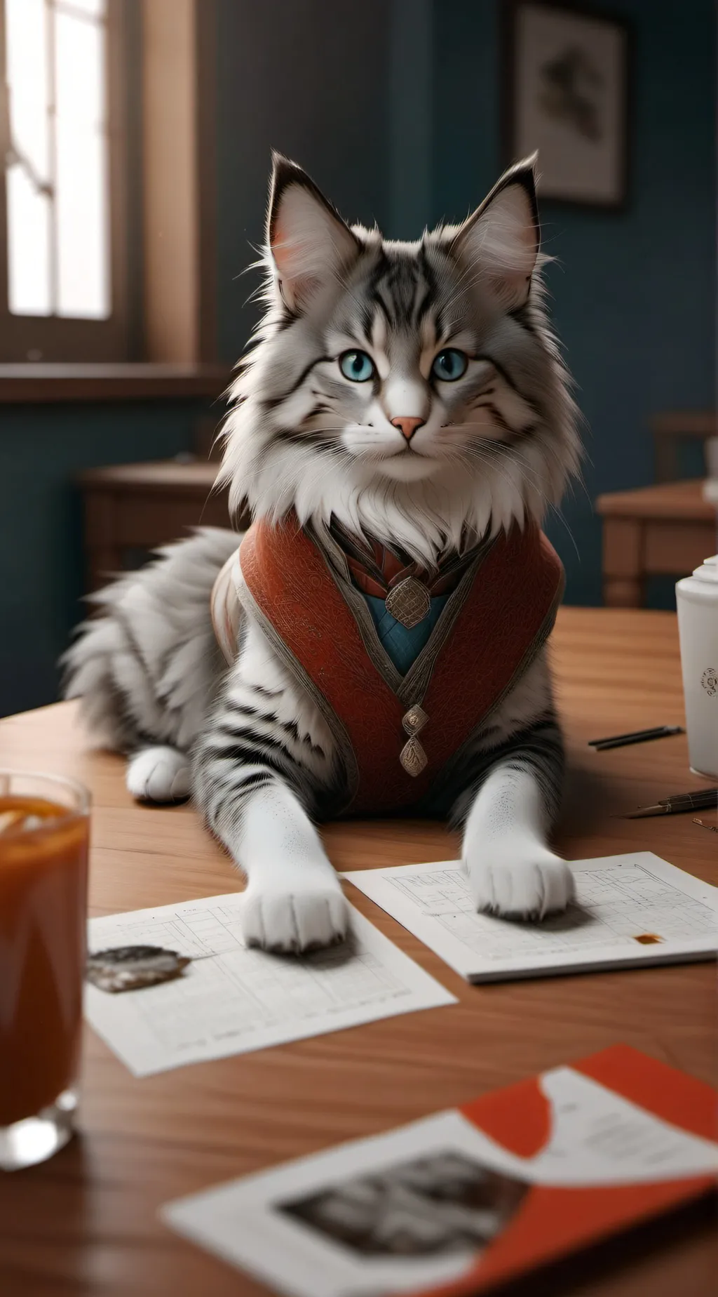 ai character: Lili  background