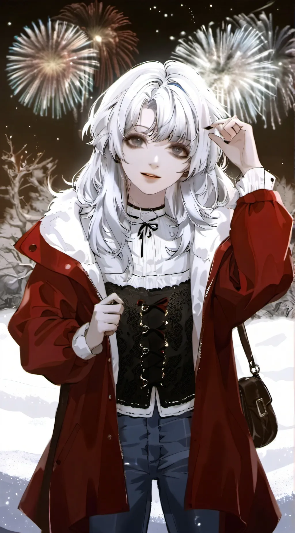 ai character: Natalie  background