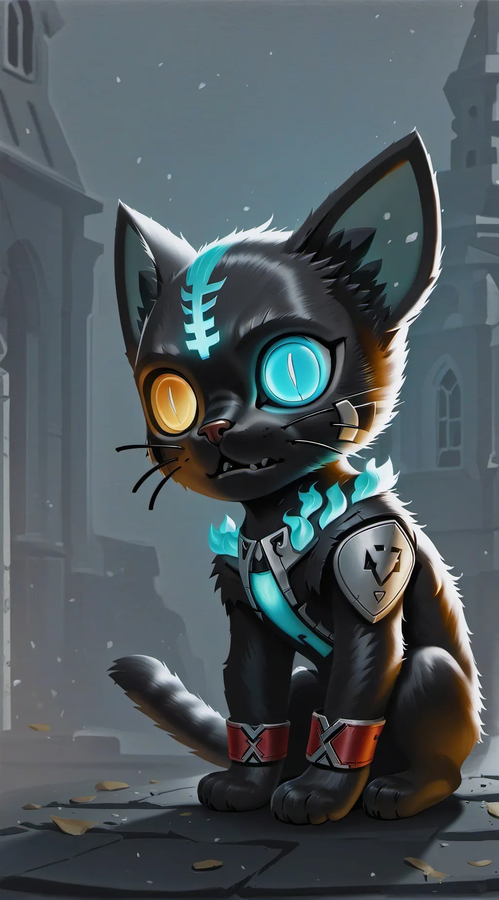 ai character: 😈😈😈 background