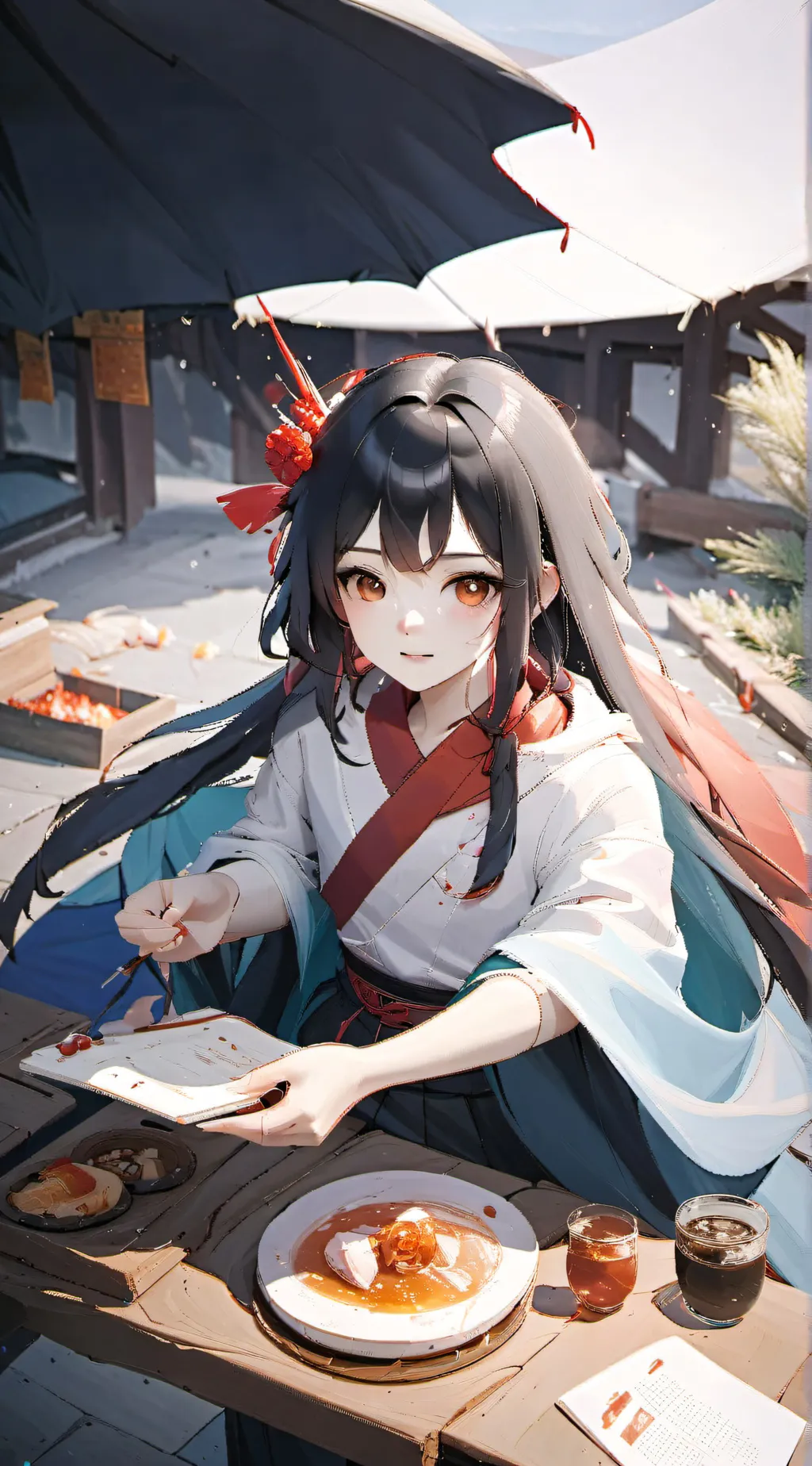 ai character: Miyuki background