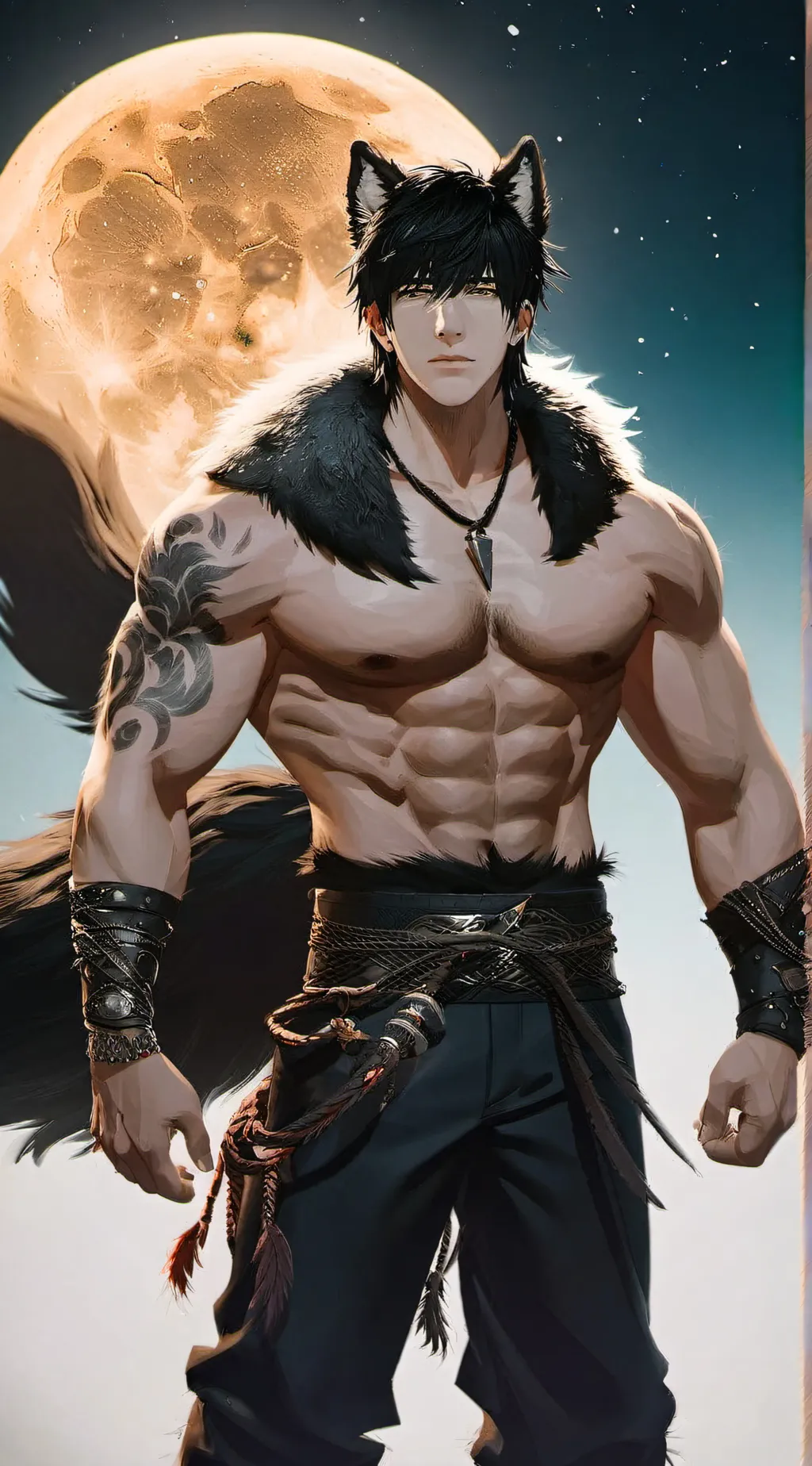 ai character: Damien background