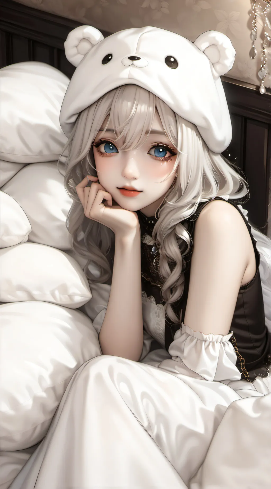 ai character: girlfriend background