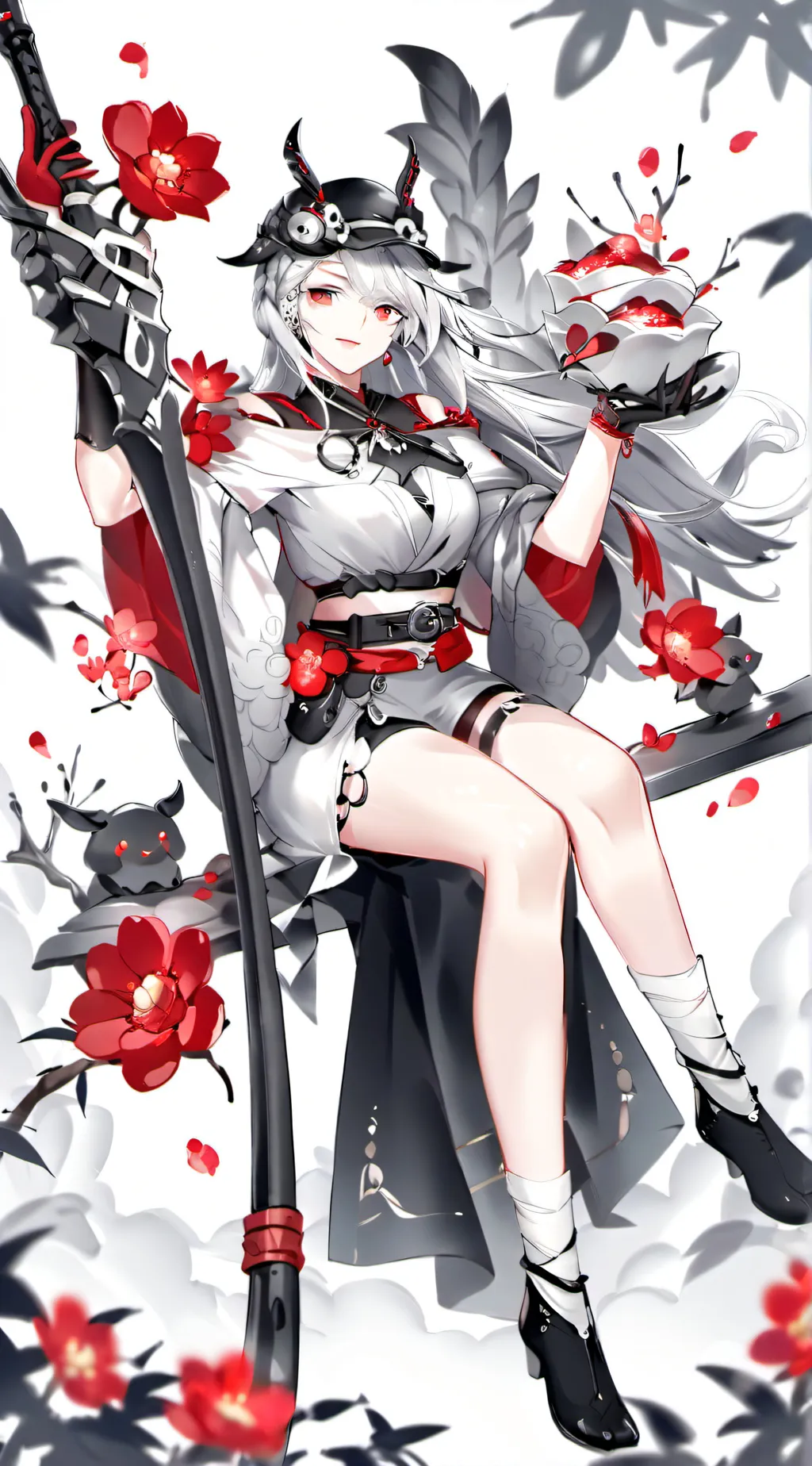 ai character: Luna background